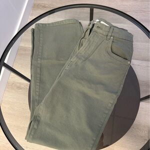 Men's Olive Jeans